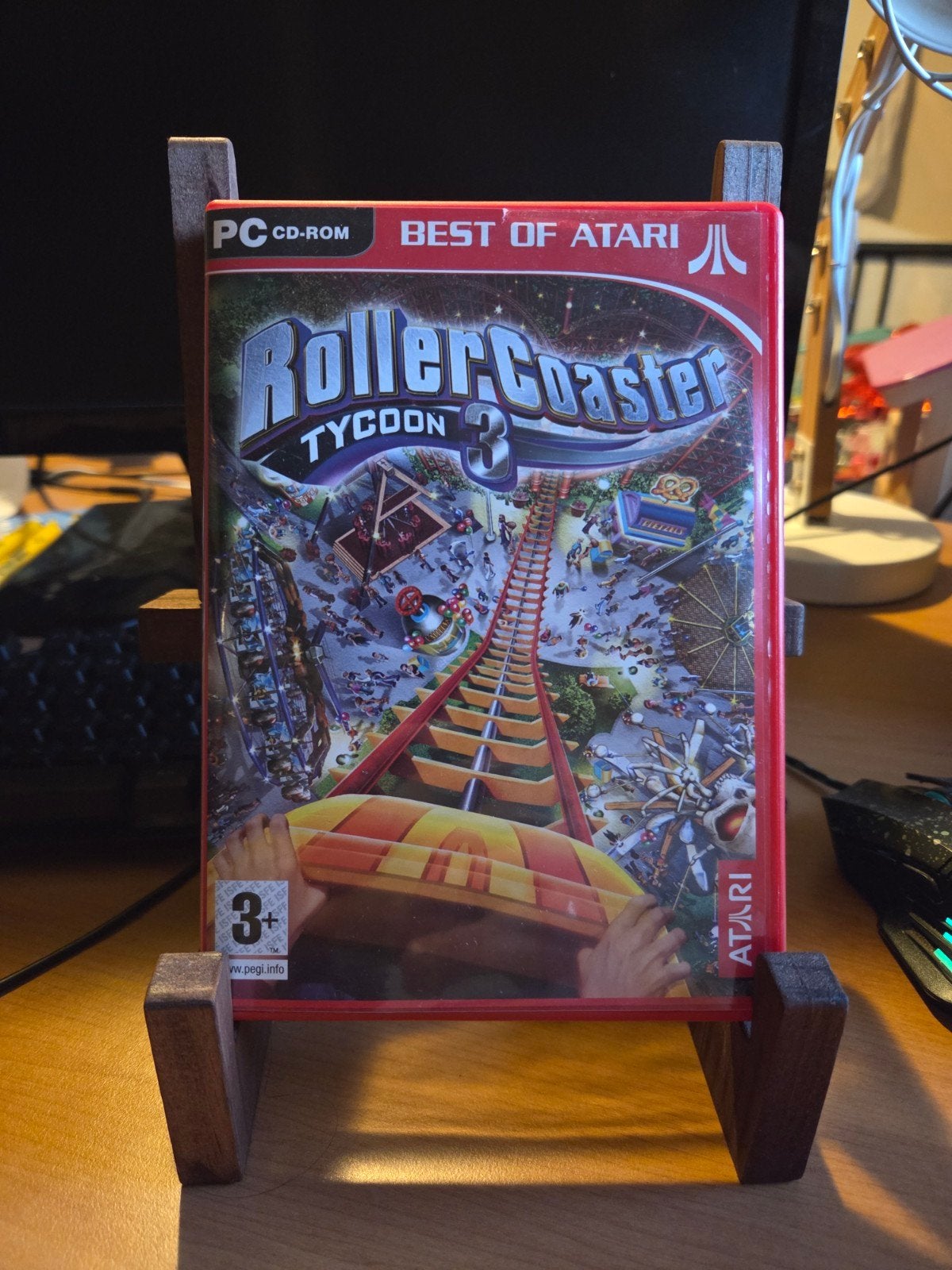 RollerCoaster Tycoon 3 Origineel PC CD-ROM, Spelcomputers en Games, Games | Pc, Gebruikt, 1 speler, Ophalen of Verzenden, Vanaf 3 jaar