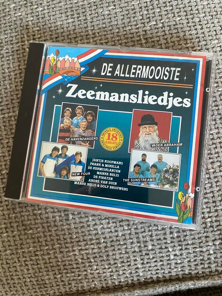 De Allermooiste Zeemansliedjes CD zeeman, Ophalen of Verzenden, Zo goed als nieuw, Levenslied of Smartlap