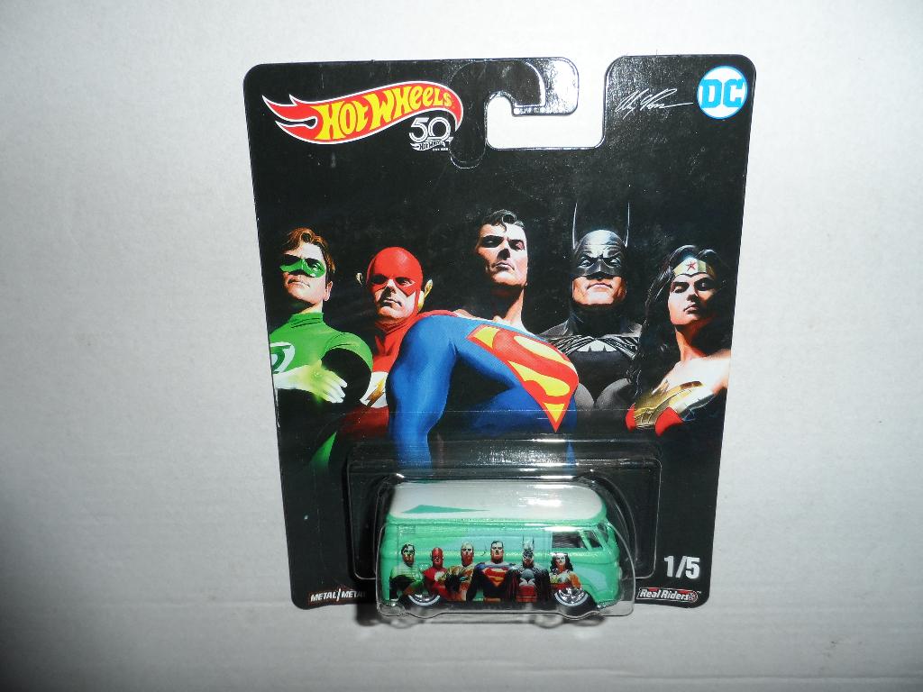 Hot Wheels Premium - Volkswagen T1 Panel Bus DC Super Heroes, Ophalen of Verzenden, Nieuw, Auto