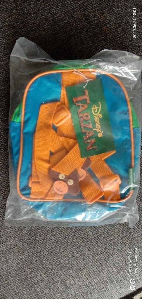 Rugtasje Disney Tarzan voor kind, Verzamelen, Ophalen of Verzenden, Nieuw