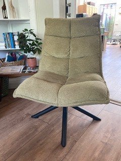 Fauteuil, Ophalen, Gebruikt, 75 tot 100 cm, Stof