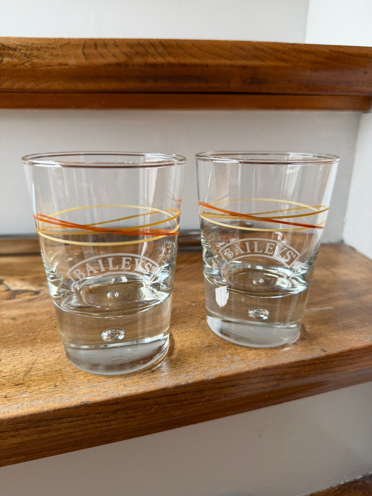 2x Baileys rocks borrelglas, Verzamelen, Glas en Borrelglaasjes, Ophalen of Verzenden, Zo goed als nieuw, Borrel- of Shotglas