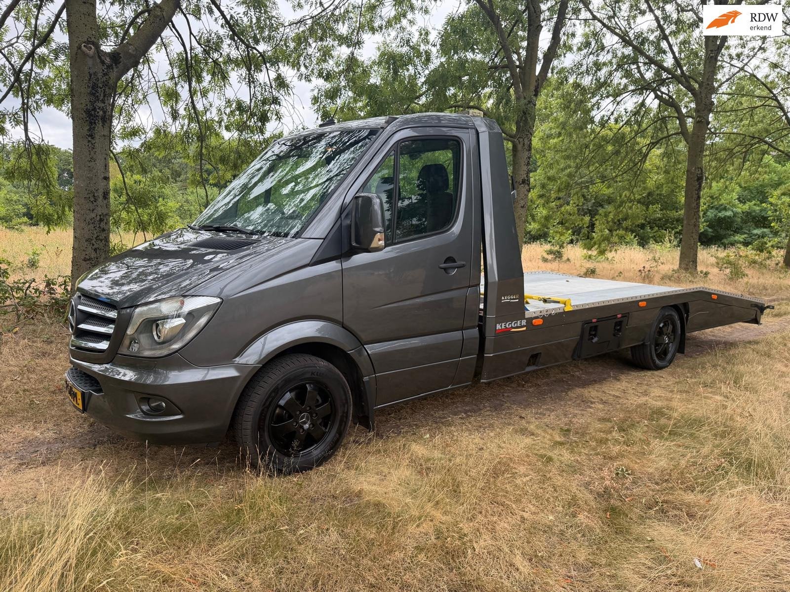 Mercedes-Benz Sprinter V6 519 3.0 CDI 432 Automaat Oprijwage, Auto's, Automaat, Achterwielaandrijving, Gebruikt, Euro 6