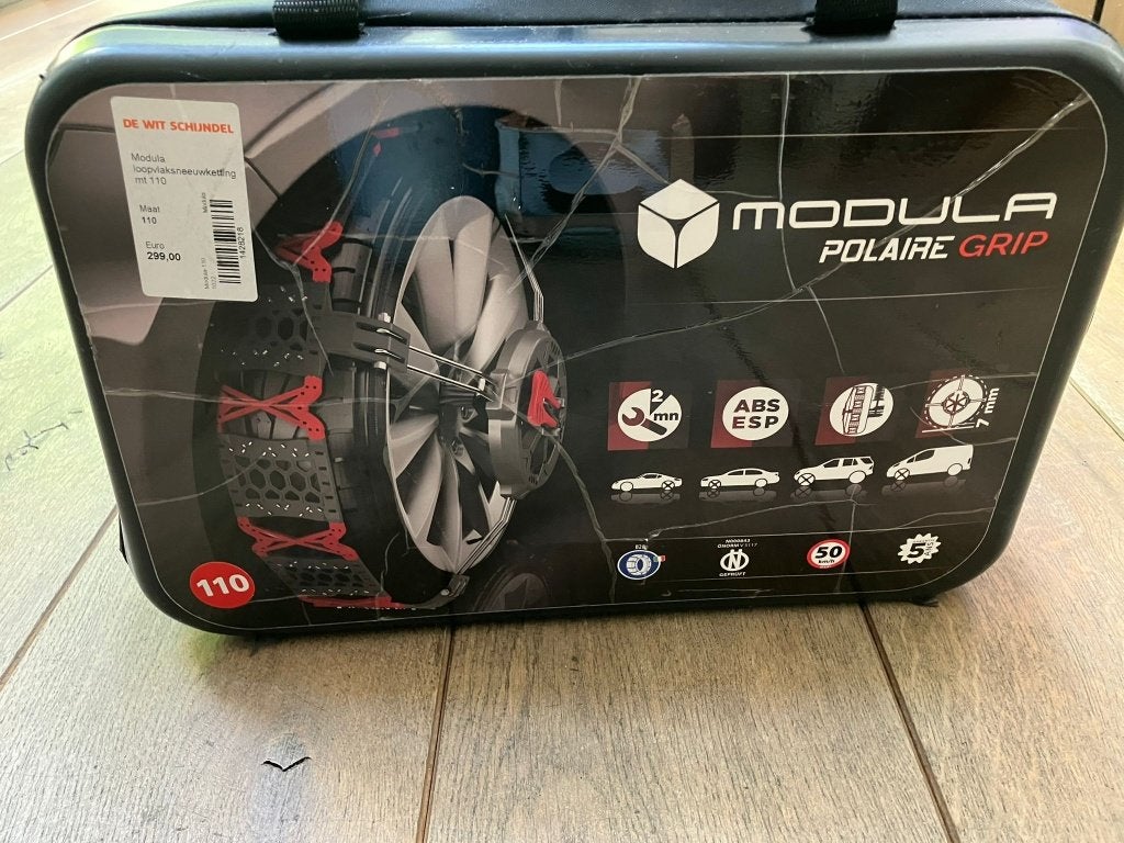 Loopvlak sneeuwketting Modula Polaire Grip maat 110, Auto diversen, Sneeuwkettingen, Ophalen of Verzenden, Nieuw