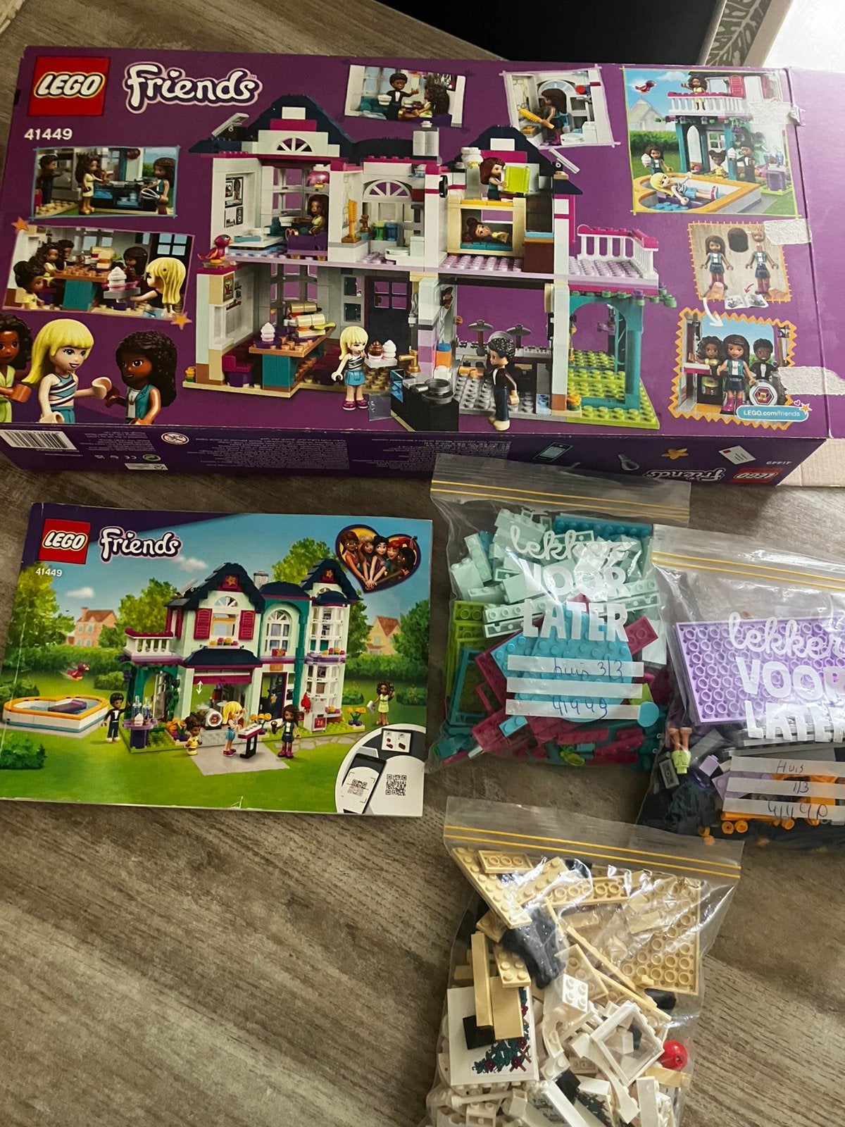 Lego friends 41449 familiehuis, Ophalen of Verzenden, Gebruikt