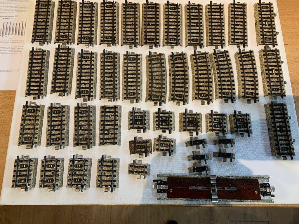 Marklin M Rail  Passtukjes    € 25,00, Wisselstroom, Gebruikt, Rails, Ophalen of Verzenden