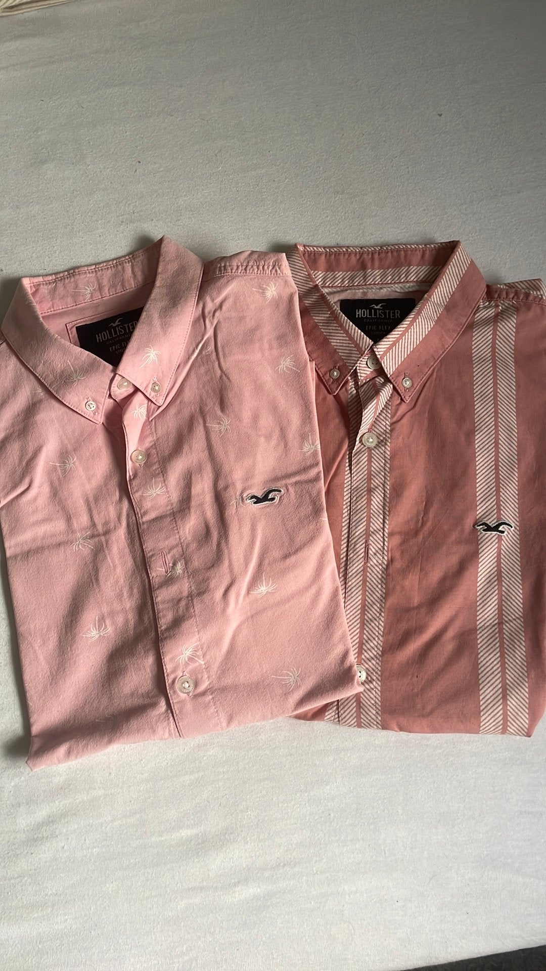 Hollister blouse met korte mouw. Maat S, Kleding | Heren, Ophalen of Verzenden, Zo goed als nieuw, Maat 48/50 (M)