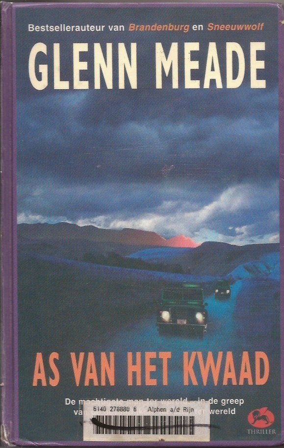 Glenn Meade As van het kwaad, Gelezen, Glenn Meade, Ophalen of Verzenden, Amerika