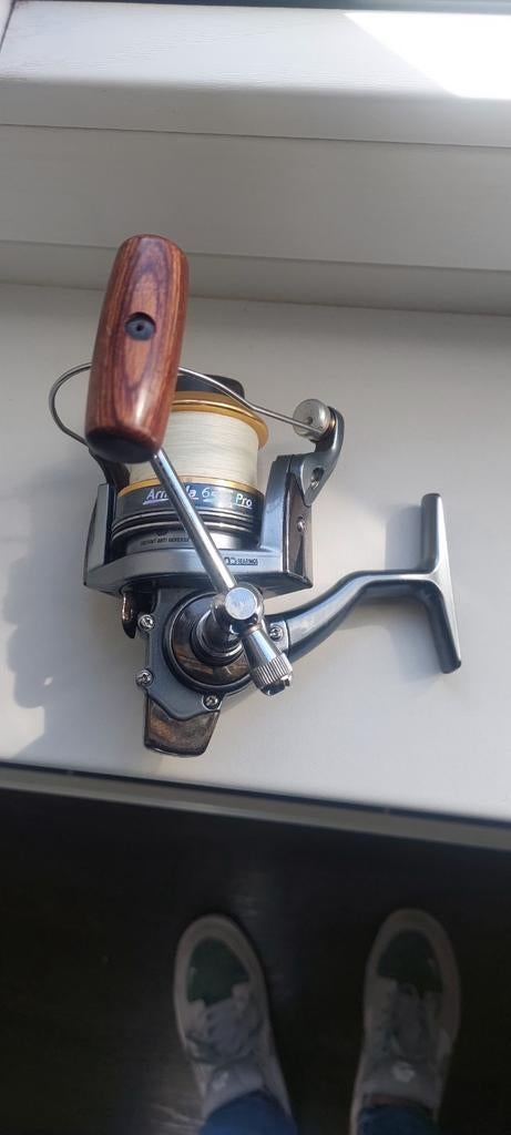 Mitchell Armada 6500 Pro, topmolen, lees!, Ophalen of Verzenden, Gebruikt, Molen