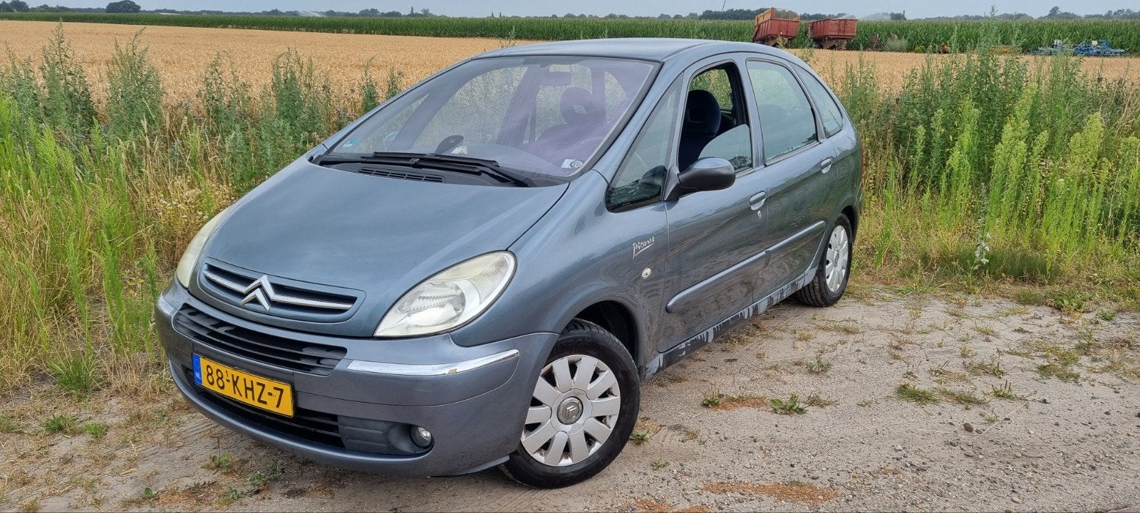 Citroën Xsara 1.6 I 16V Picasso 2007 Grijs, Auto's, Citroën, Voorwielaandrijving, Stof, Xsara, 4 cilinders