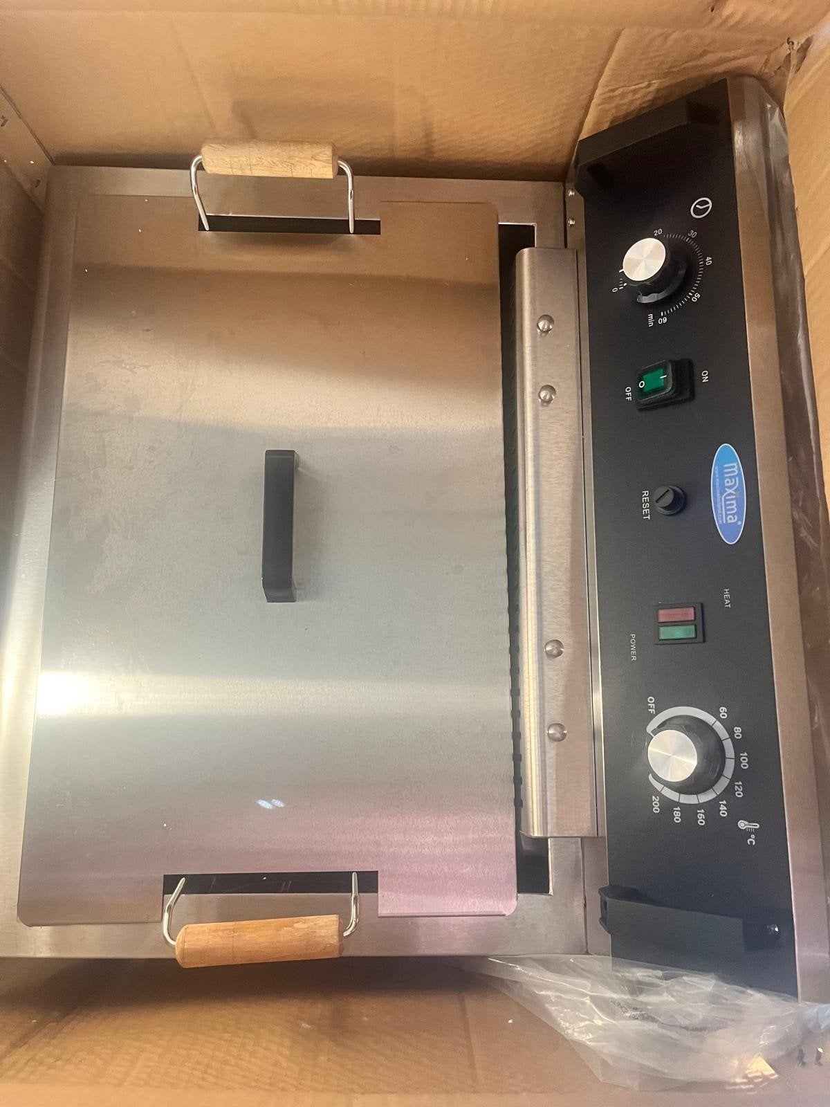 Maxima Frituurpan 1 x 20L - Nieuw in doos met Aftapkraan, Ophalen of Verzenden