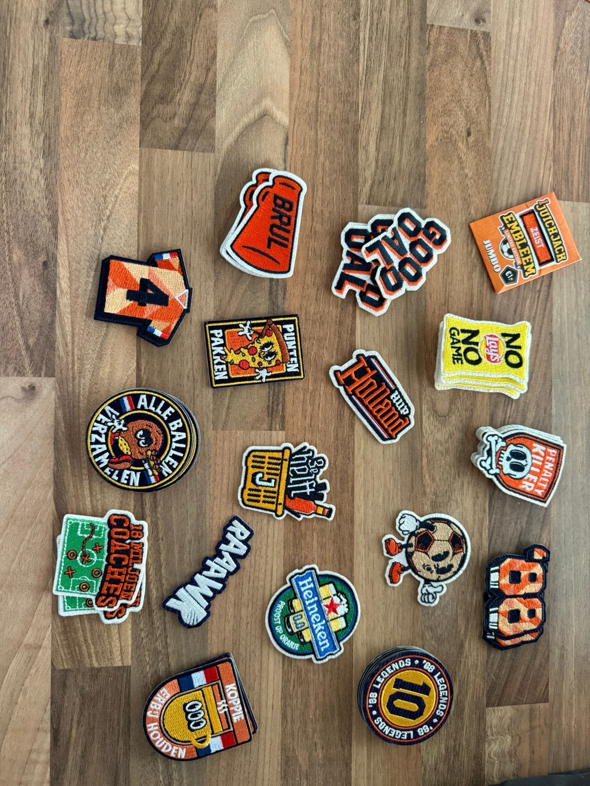 Jumbo JuichJack emblemen, Hobby en Vrije tijd, Stickers en Plaatjes, Ophalen of Verzenden, Plaatje