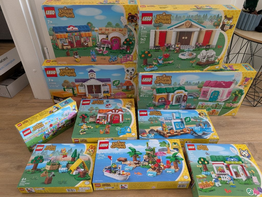LEGO Animal Crossing 10 sets, NIEUW in doos, Lego, Nieuw, Ophalen of Verzenden, Complete set