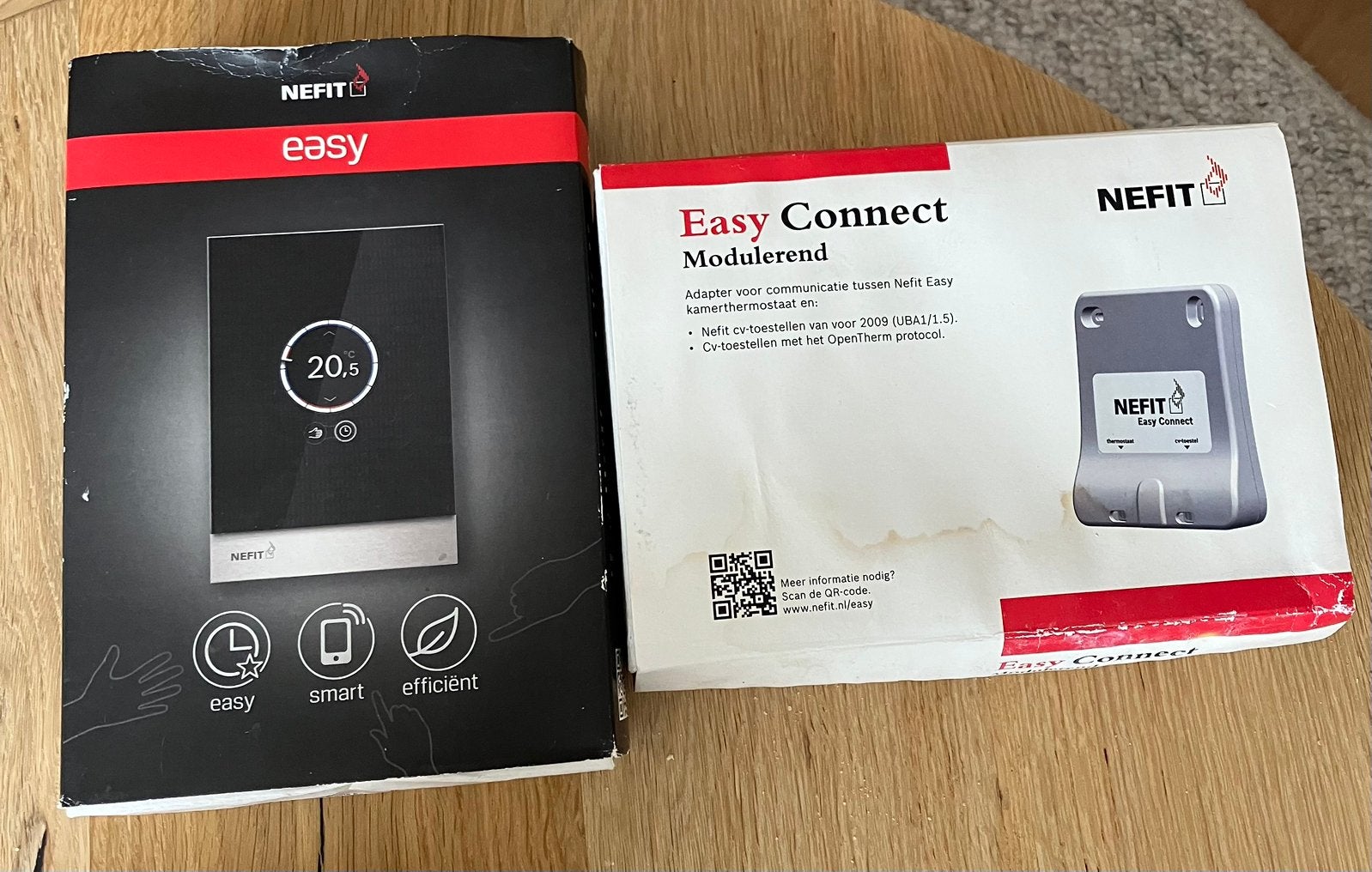 Nefit easy thermostaat + easy connect, Ophalen of Verzenden