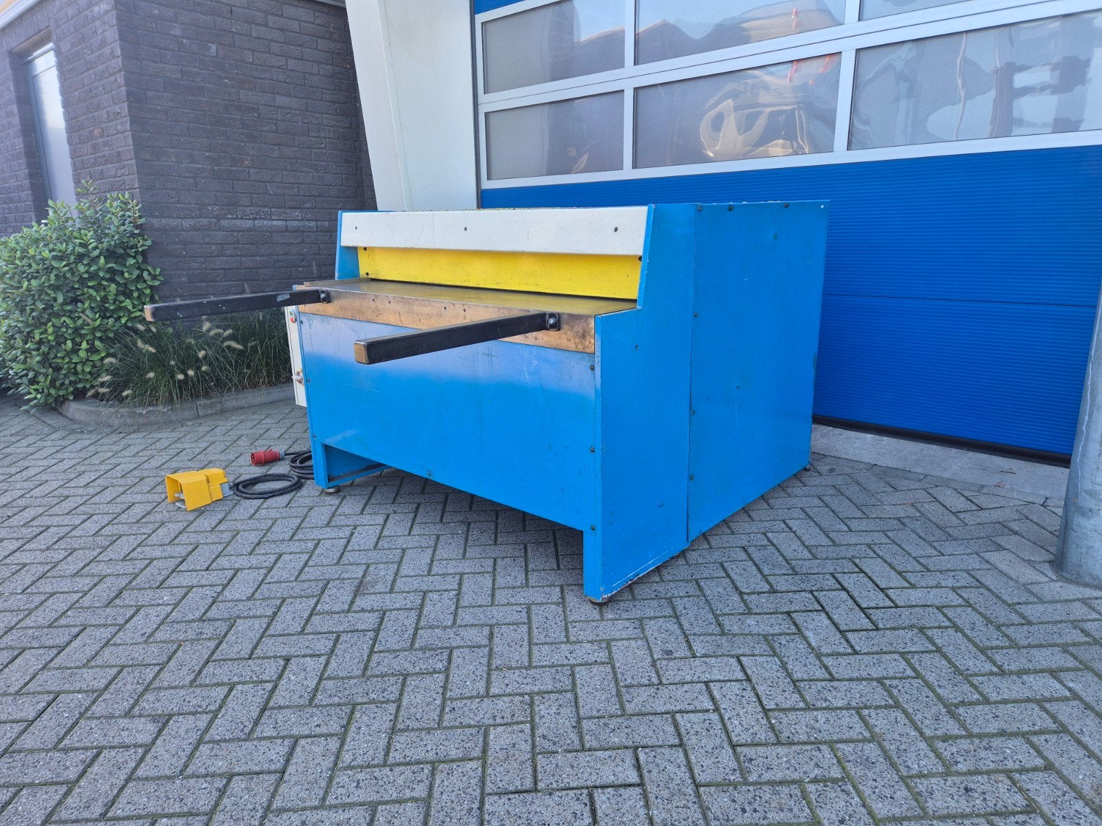 Kapema SMP1230 Elektrische Plaatschaar Cap. 1275x3mm Bj.2007, Danmark, Gebruikt, Info@bolkmachinehandel.nl, Ophalen of Verzenden