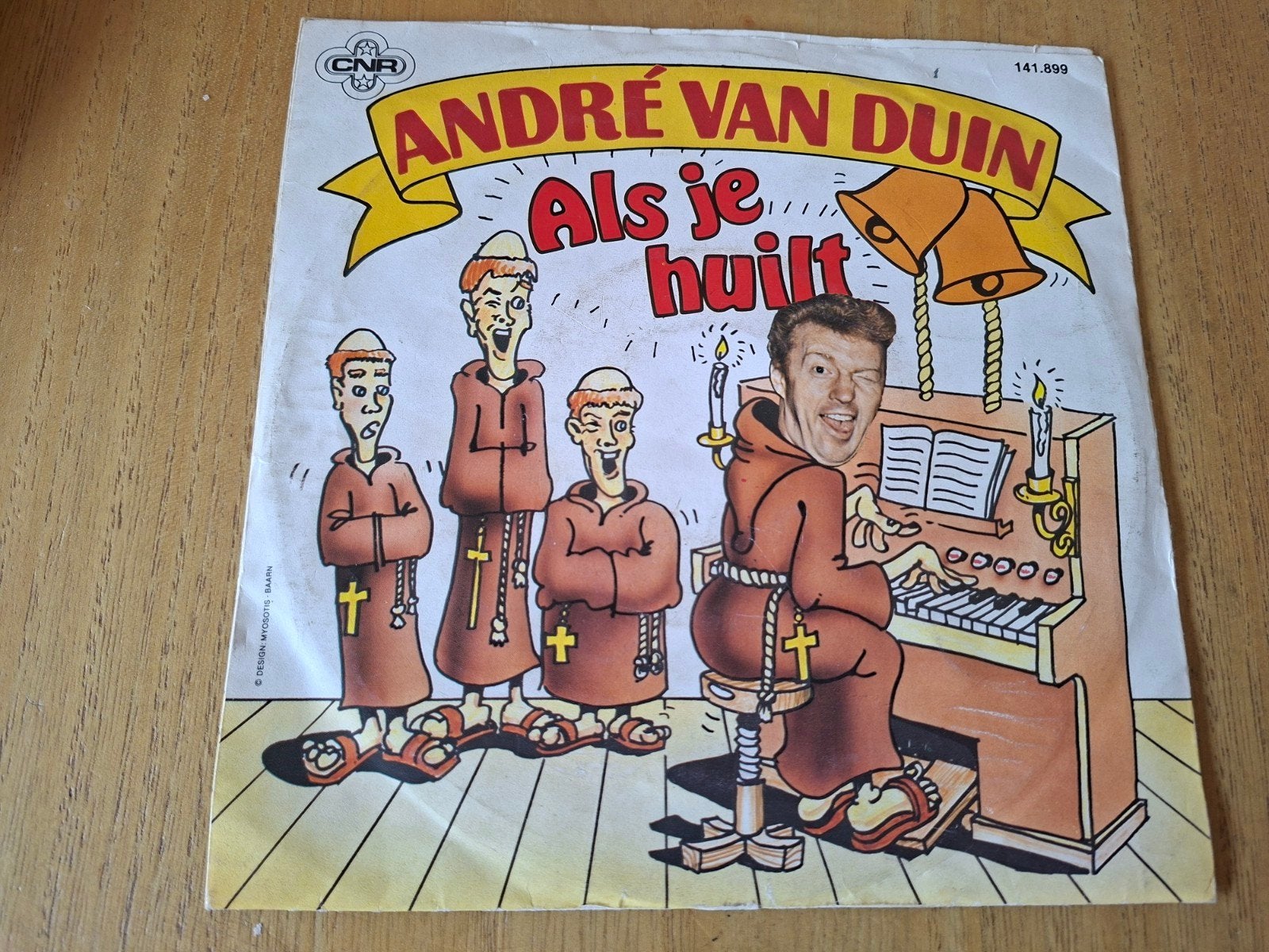 André van Duin - Als je huilt / Bim Bam, Ophalen of Verzenden, Zo goed als nieuw, Nederlandstalig