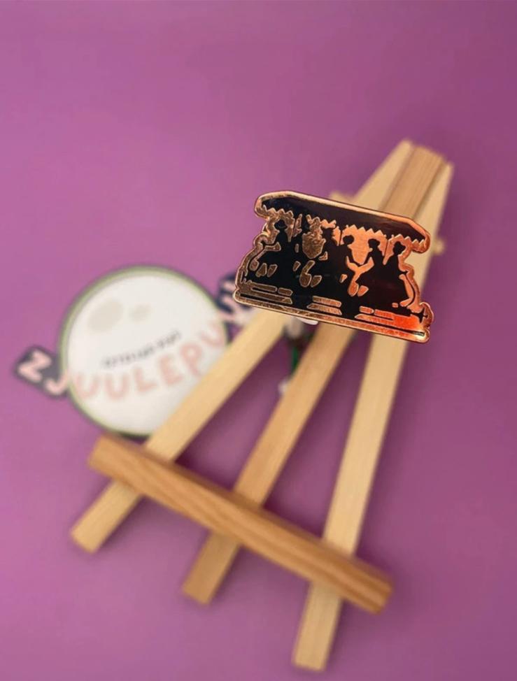 Efteling pin stoomtrein wagon EPP170, Zo goed als nieuw, Efteling, Efteling, Button of Speldje