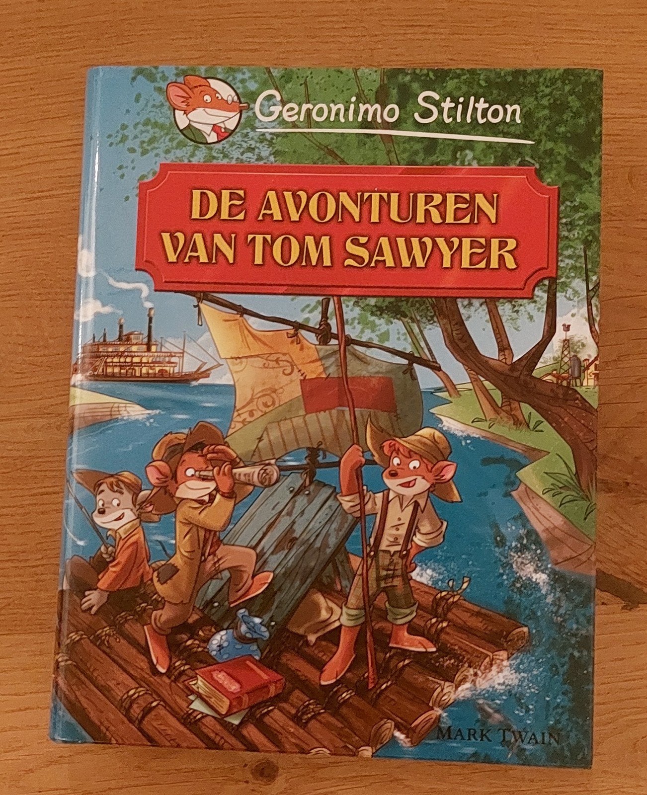 Geronimo Stilton - De avonturen van Tom Sawyer-nieuw, Fictie algemeen, Geronimo Stilton, Nieuw, Ophalen of Verzenden