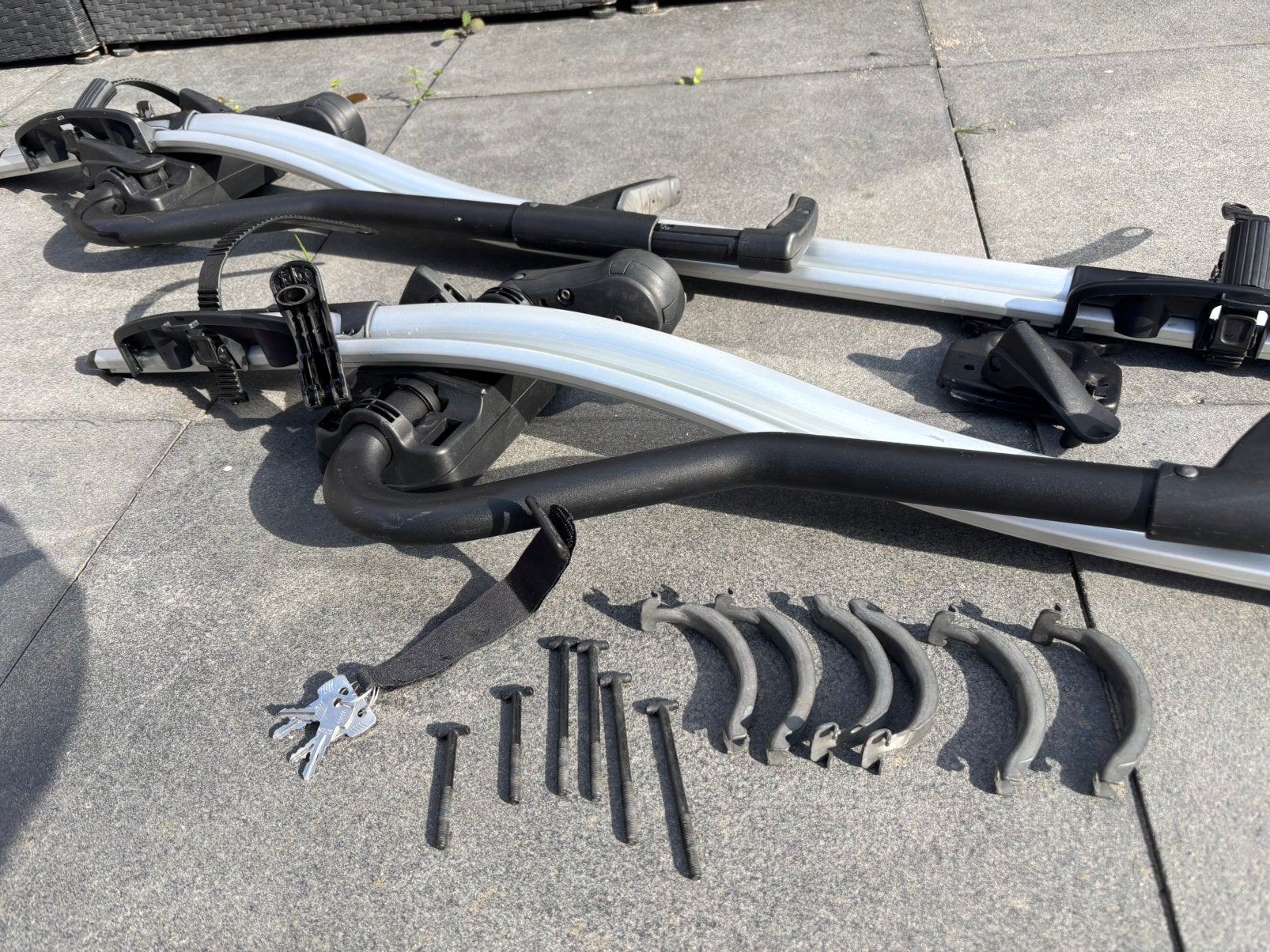 Thule Pro Ride 591 fietsendrager, Ophalen, Gebruikt, Brede banden, Dakdrager