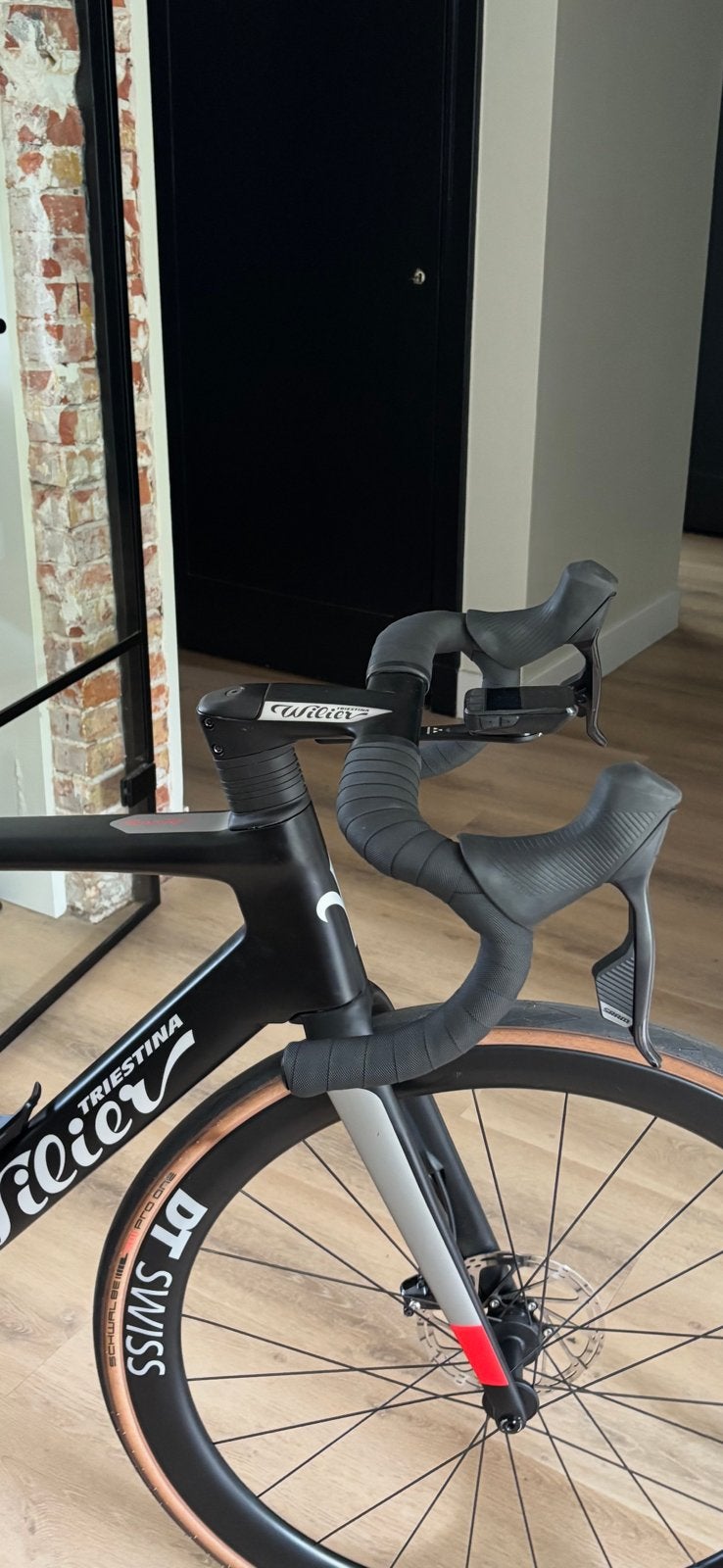 Carbon stuur Wilier Filante SLR, Ophalen of Verzenden, Zo goed als nieuw, Stuur, Carbon