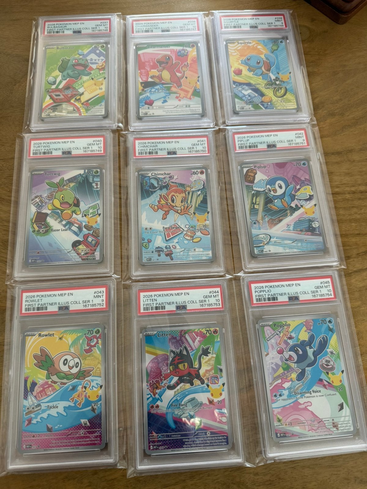 First partner series 1 Sequential psa slabs, Ophalen of Verzenden, Nieuw