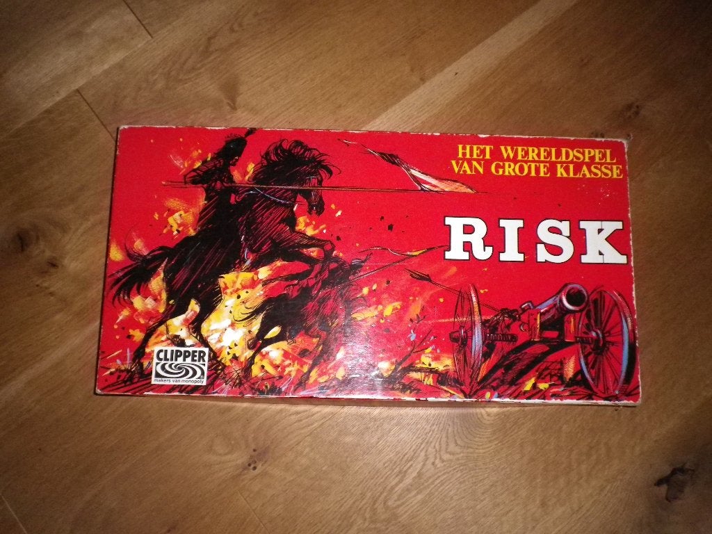 Risk de oude rode doos van Clipper, Ophalen, Gebruikt, Clipper