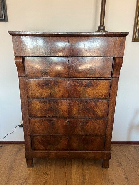Biedermeier chiffoniere, HxBxD is 150x101x48 cm, Ophalen