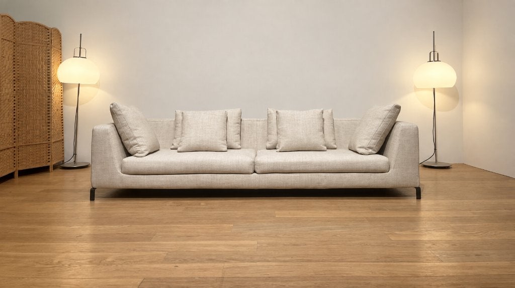 NIEUW B&B Italia Ray 4-Zits + GARANTIE | NP €7.950, Huis en Inrichting, 250 tot 300 cm, 100 tot 125 cm, Nieuw, Rechte bank