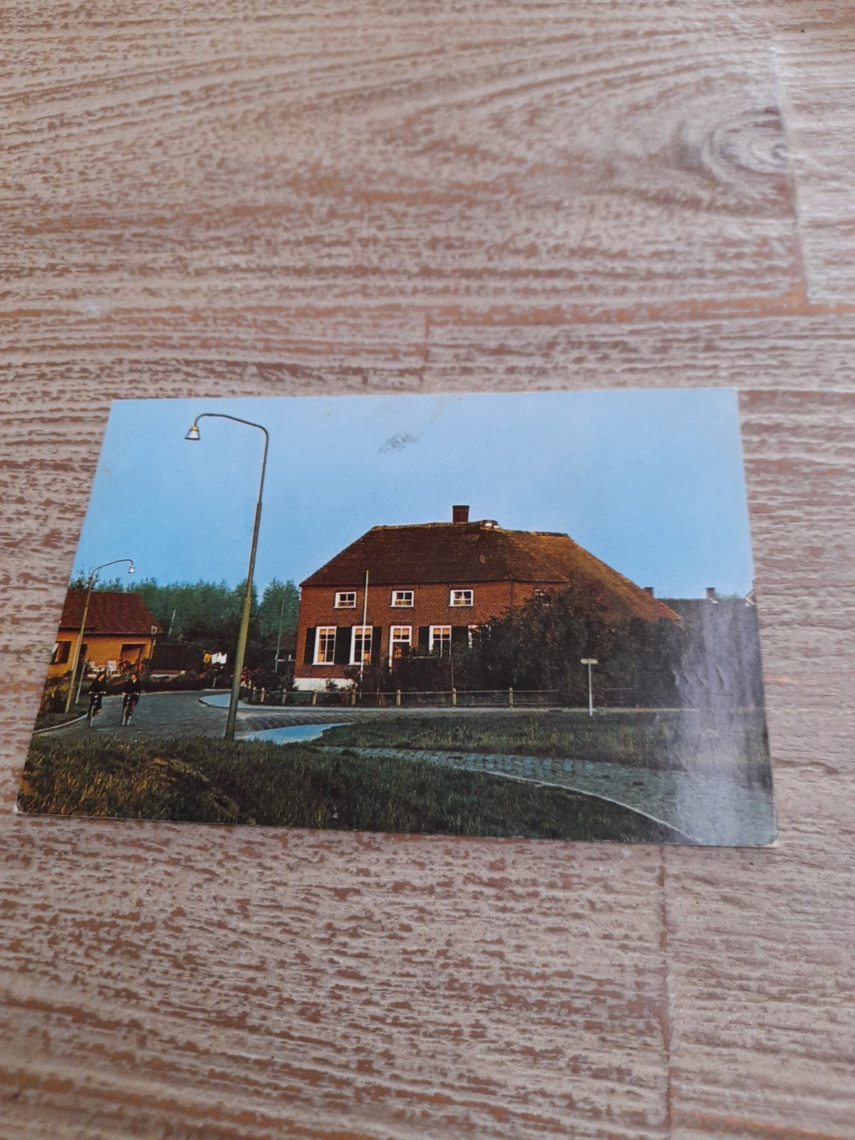 Fotoansichtkaart Aalst (Gld.) Dorpsgezicht, Ophalen of Verzenden, 1980 tot heden, Gelopen, Gelderland