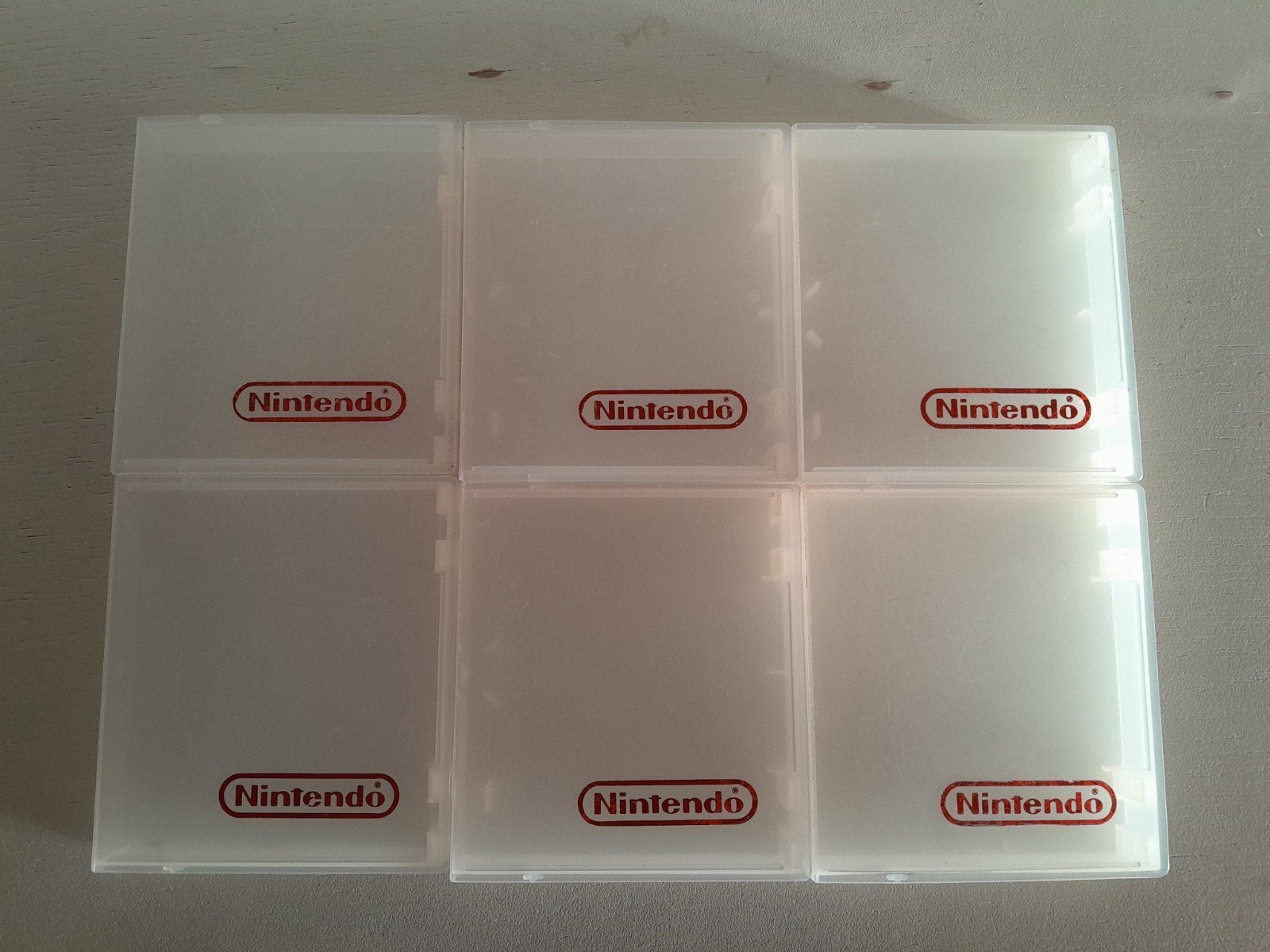 6 Nintendo NES clamshell hoesjes, Ophalen of Verzenden