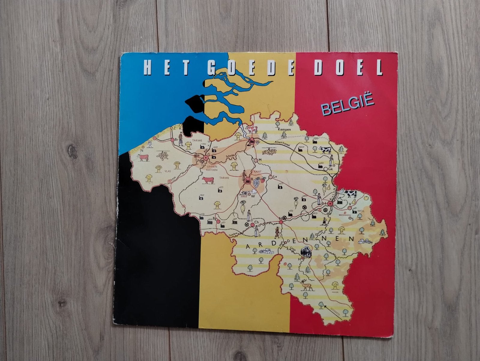 Het goede doel  Elpee BELGIE, Ophalen of Verzenden, Gebruikt, 12 inch