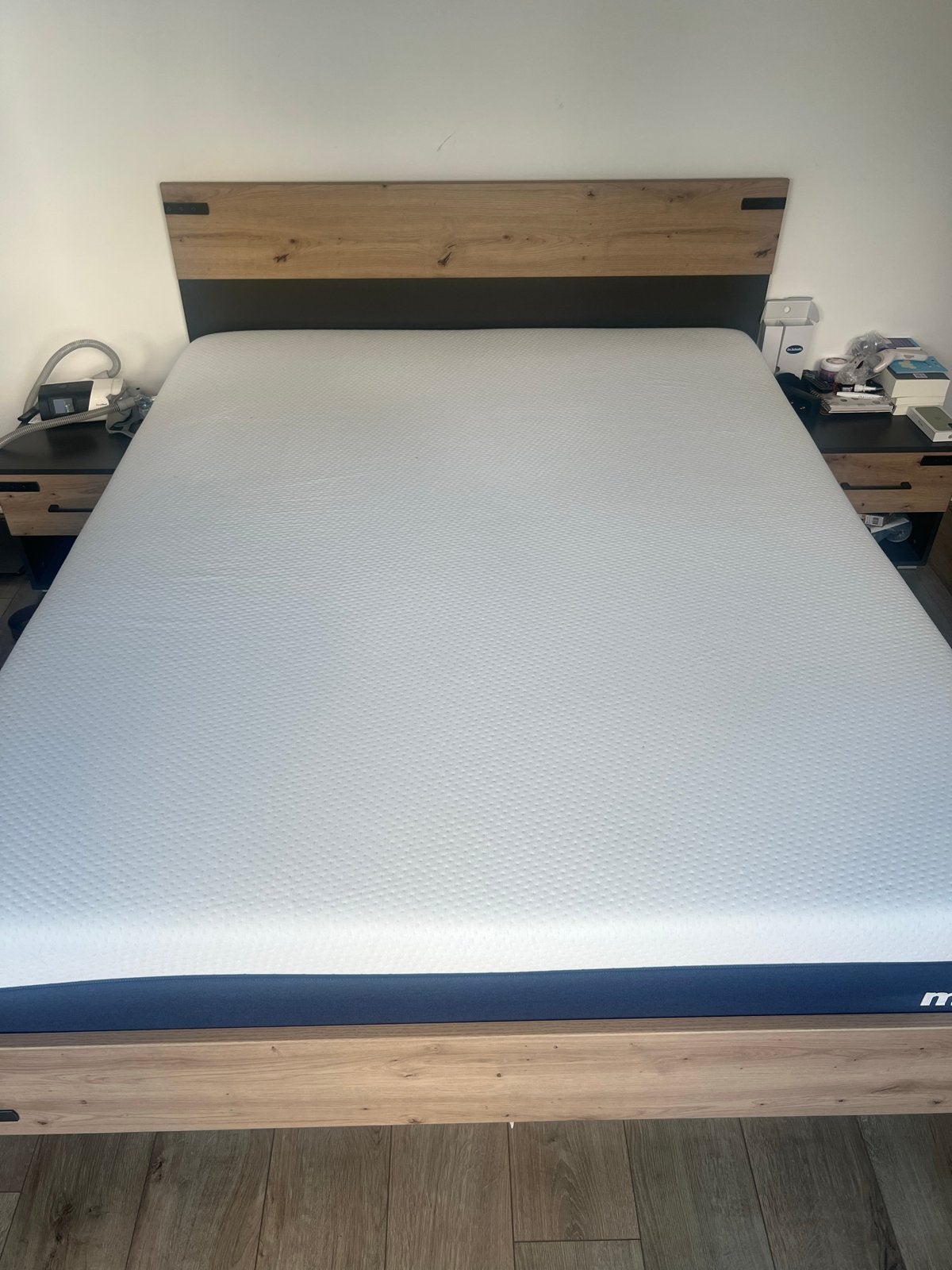 Tweepersoonsbed met matras - Zo goed als nieuw