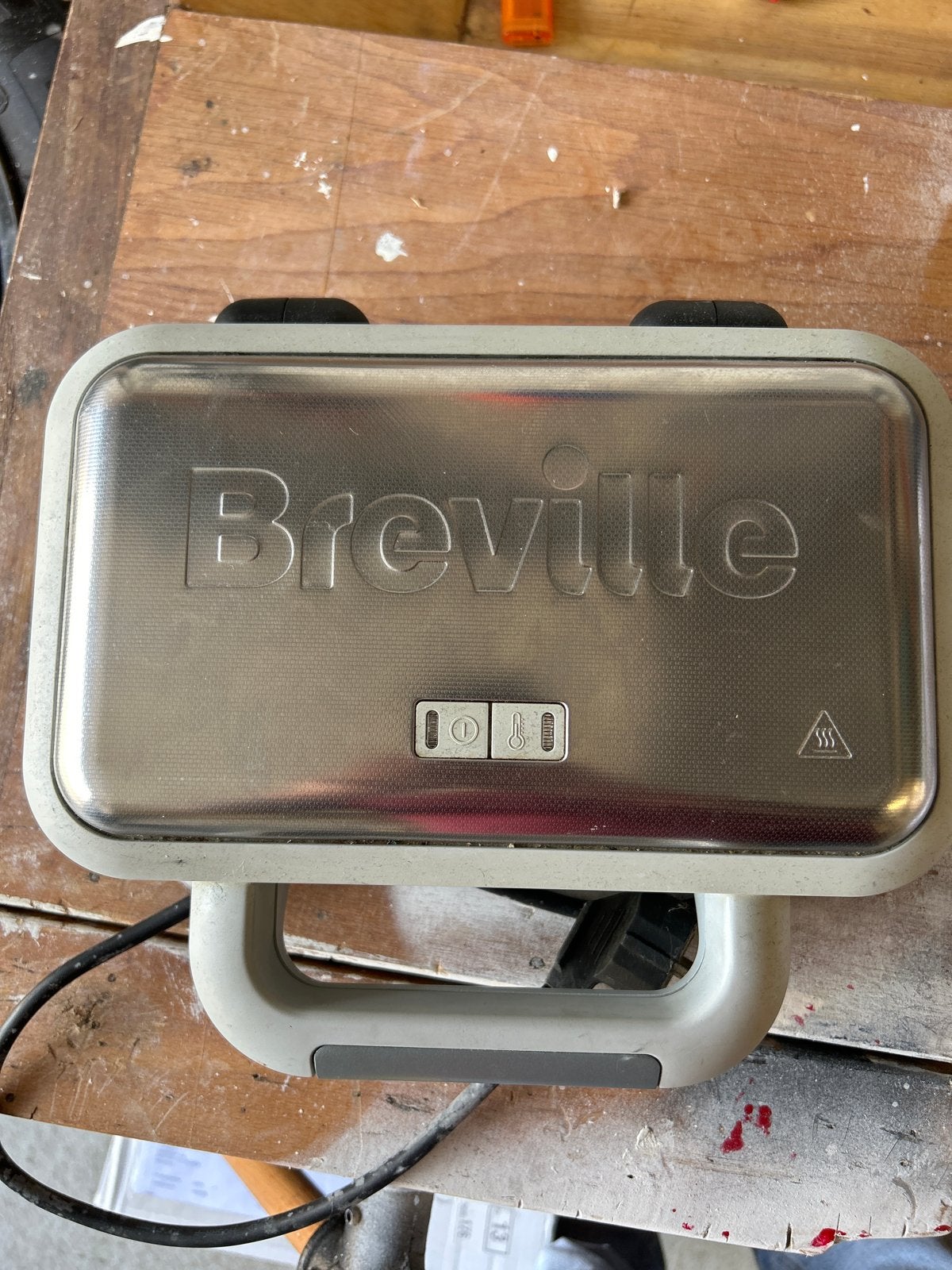 Breville Tosti-ijzer - Perfect voor snelle snacks, Ophalen of Verzenden, Gebruikt