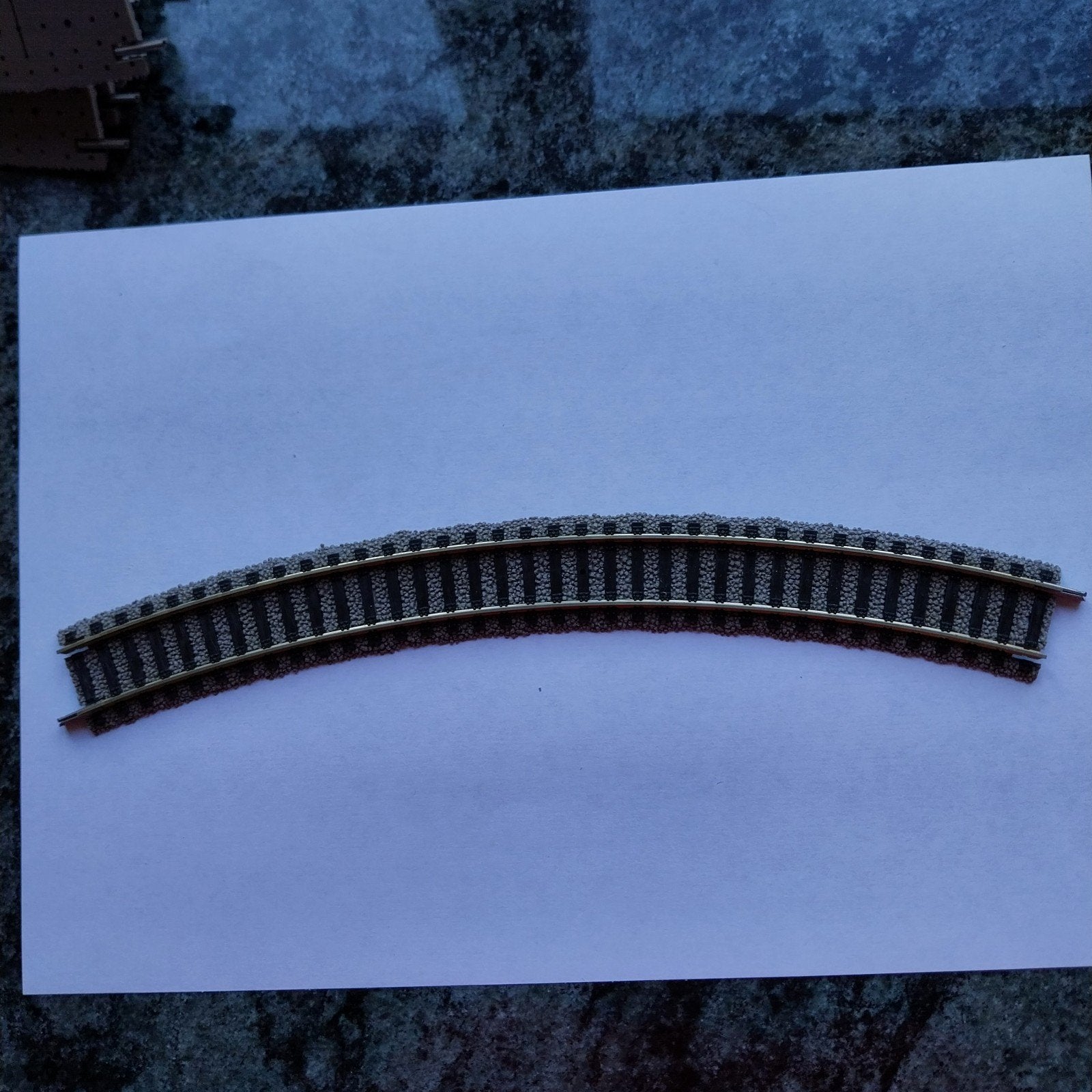 Fleischmann HO 6125 Bocht Rails, Gebruikt, Gelijkstroom, Fleischmann, Rails