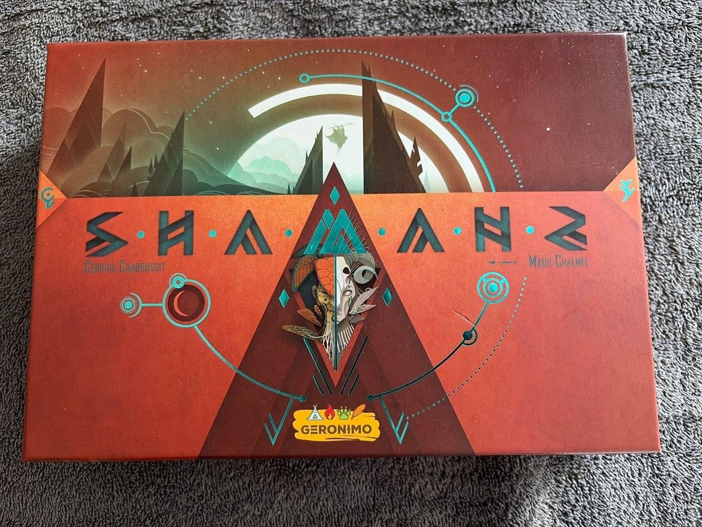 Shamans bordspel - Strategisch kaartspel, Ophalen of Verzenden, Zo goed als nieuw