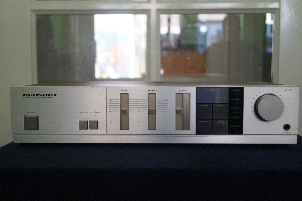 MARANTZ  PM 240 Versterker ( 1jr garantie), Marantz, Gebruikt, Ophalen of Verzenden, Minder dan 60 watt