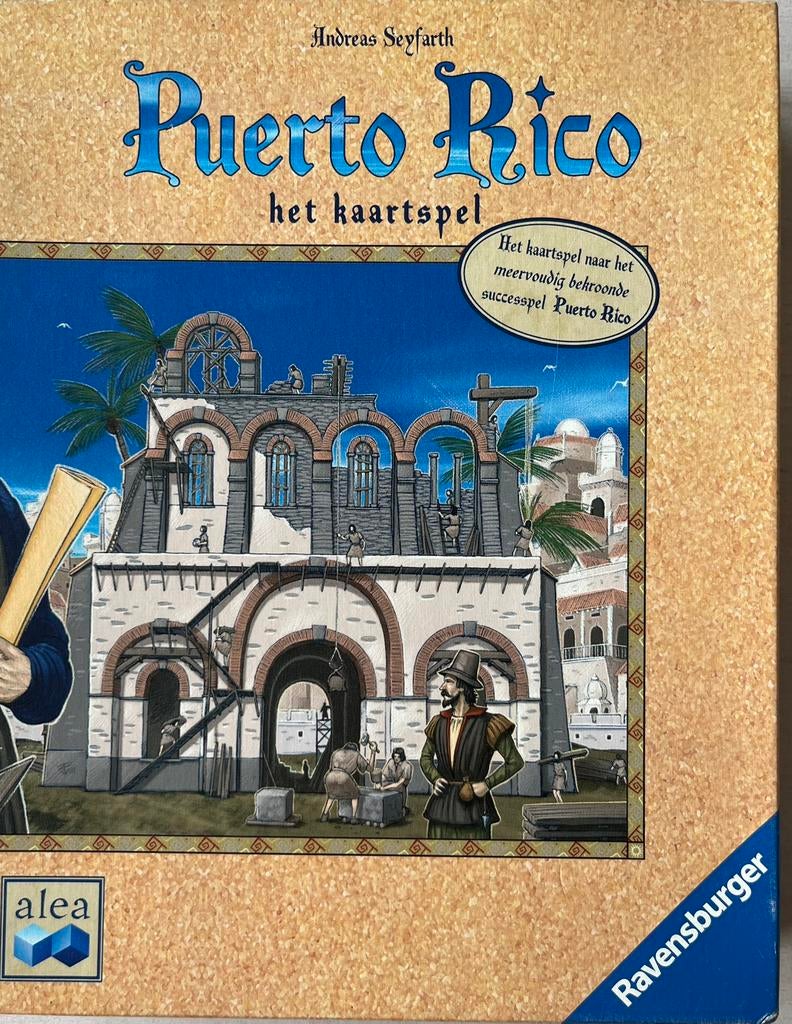“Puerto Rico”  kaarstpel voor 2-4 spelers vanaf 10 jaar, Hobby en Vrije tijd, Gezelschapsspellen | Kaartspellen, Ophalen of Verzenden