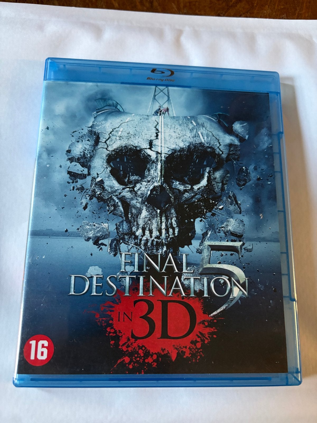 Final Destination 5 in 3D Blu-ray - Horrorfilm, Ophalen of Verzenden, Zo goed als nieuw, Horror