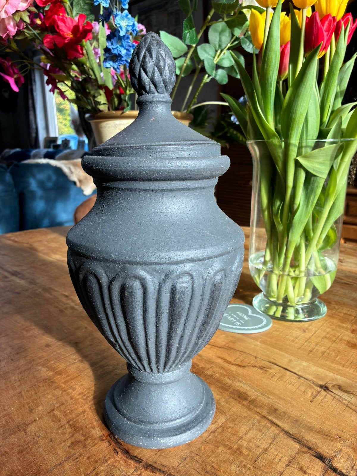 Mooie vaas urn pot, Ophalen of Verzenden, Gebruikt