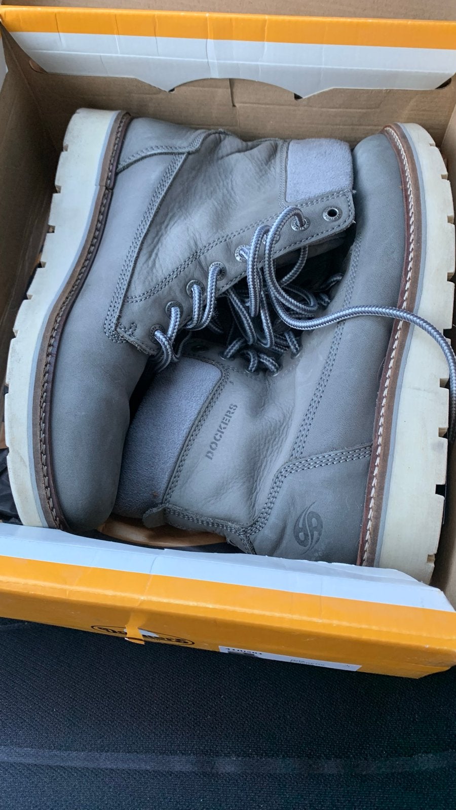 Dockers by Gerli dames veterboots - grijs, maat 39, Ophalen of Verzenden, Zo goed als nieuw, Grijs, Lage of Enkellaarzen