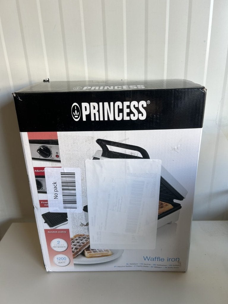 Princess wafelijzer Belgische wafels | 1 jaar garantie, Ophalen of Verzenden, Zo goed als nieuw, Swaardvenstraat 65, 5048 AV Tilburg, Nederland