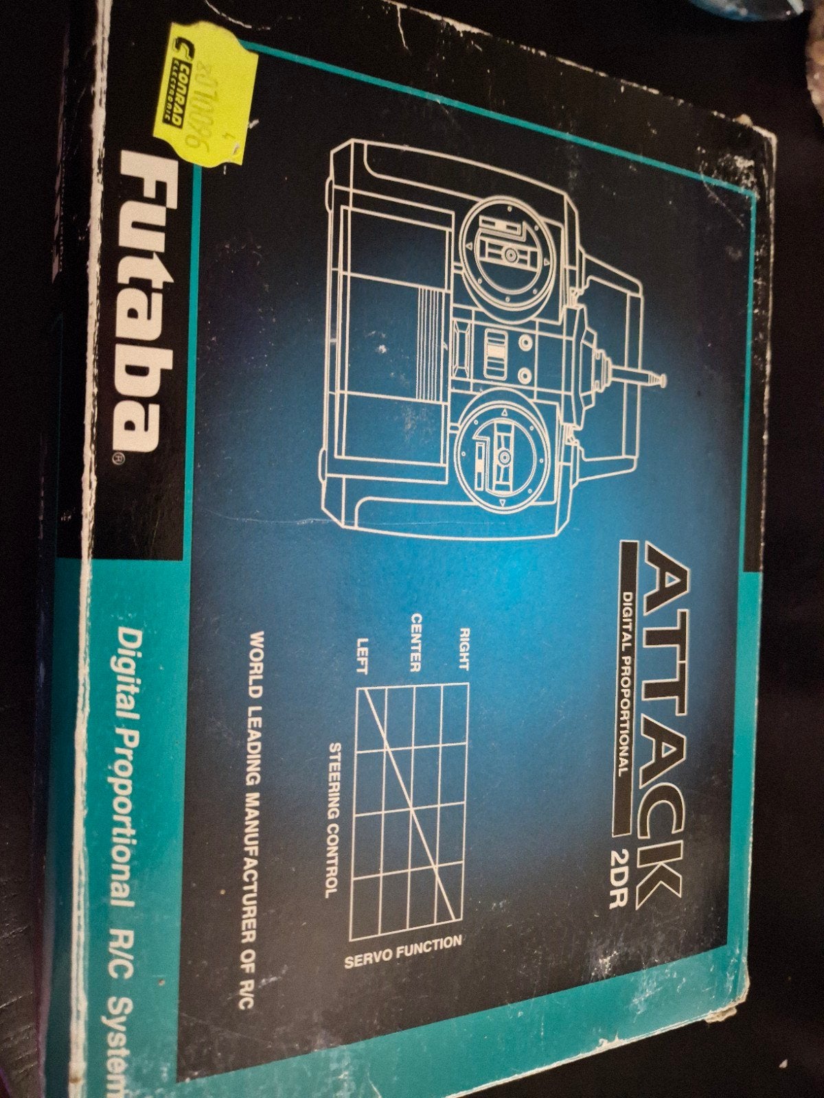 Robbe Futaba Attack 2DR Afstandsbediening RC Systeem, Gebruikt, Onderdeel, Overige schalen, Overige typen