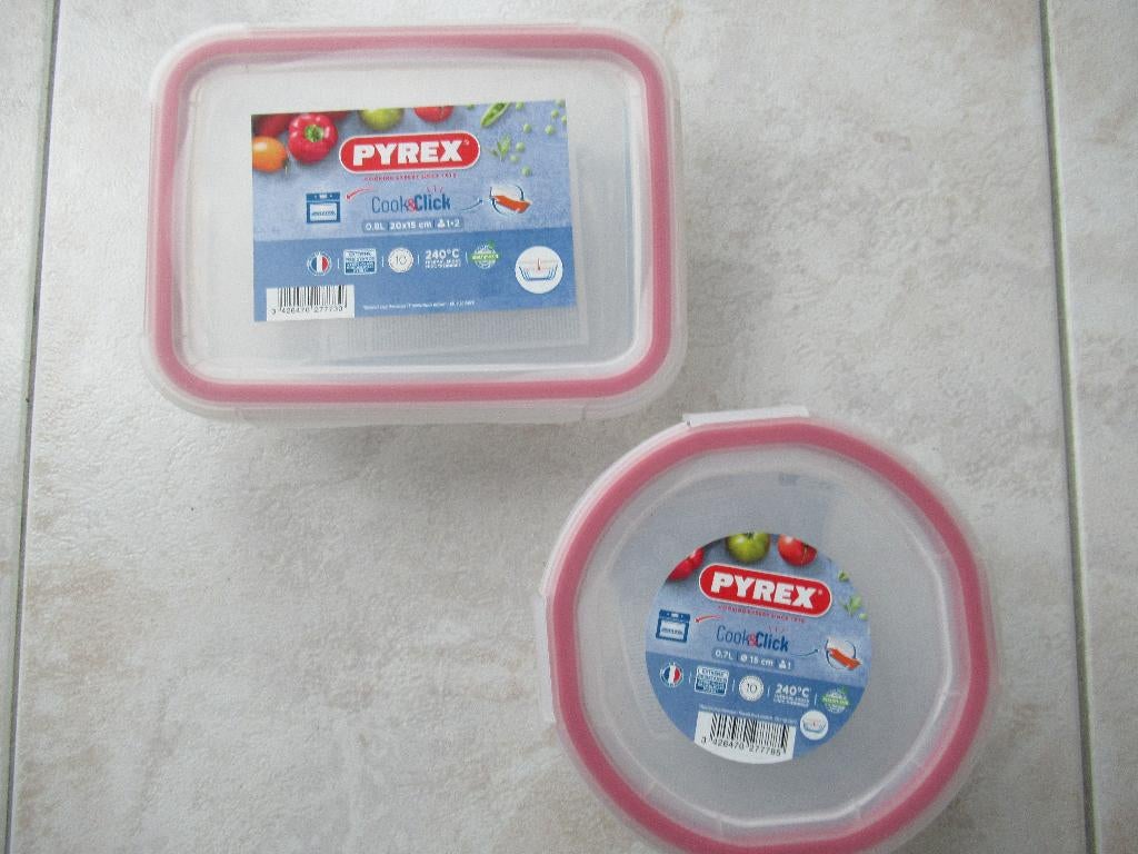 glazen cooking schaaltjes voor oven **nieuw**, Overige typen, Ophalen of Verzenden, Nieuw, Glas