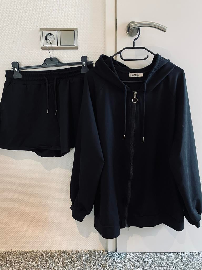 Flam mode broekje met bijpassend vest maat l, Kleding | Dames, Maat 38/40 (M), ., Zwart, Ophalen of Verzenden