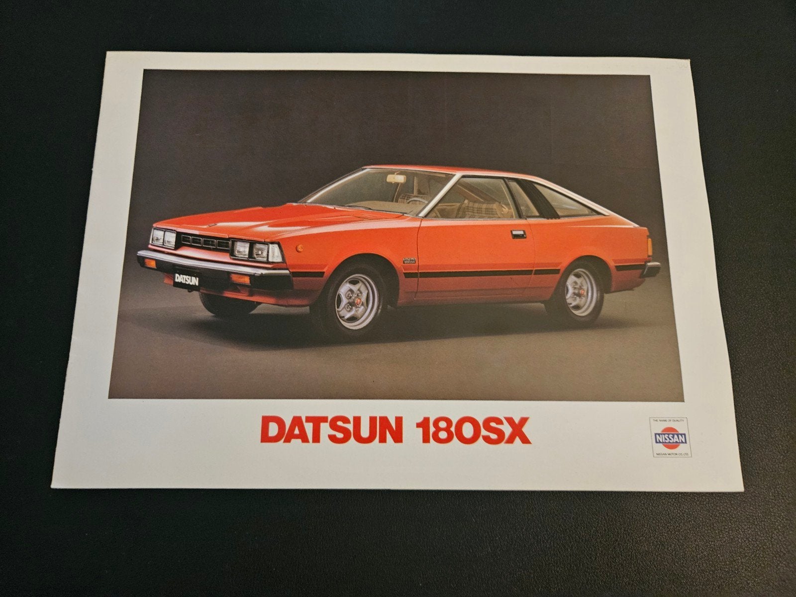 Brochure Datsun 180 SX 1980, Ophalen of Verzenden, Zo goed als nieuw, Overige merken