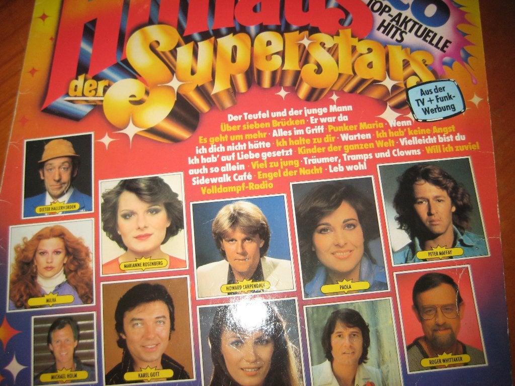 LP, Hithaus der Superstars, 20 Top-Aktuelle Hits, Cd's en Dvd's, Vinyl | Pop, Ophalen of Verzenden, Zo goed als nieuw, 12 inch