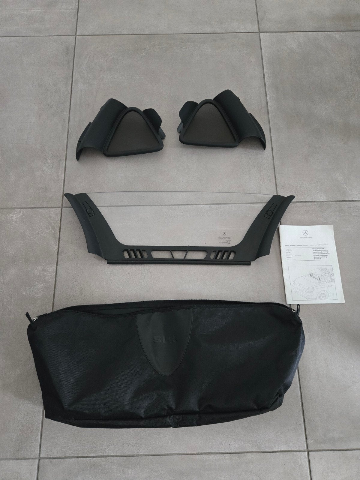 Originele windscherm Mercedes SLK R171 inclusief tas, Auto-onderdelen, Ophalen of Verzenden, Gebruikt, Mercedes-Benz