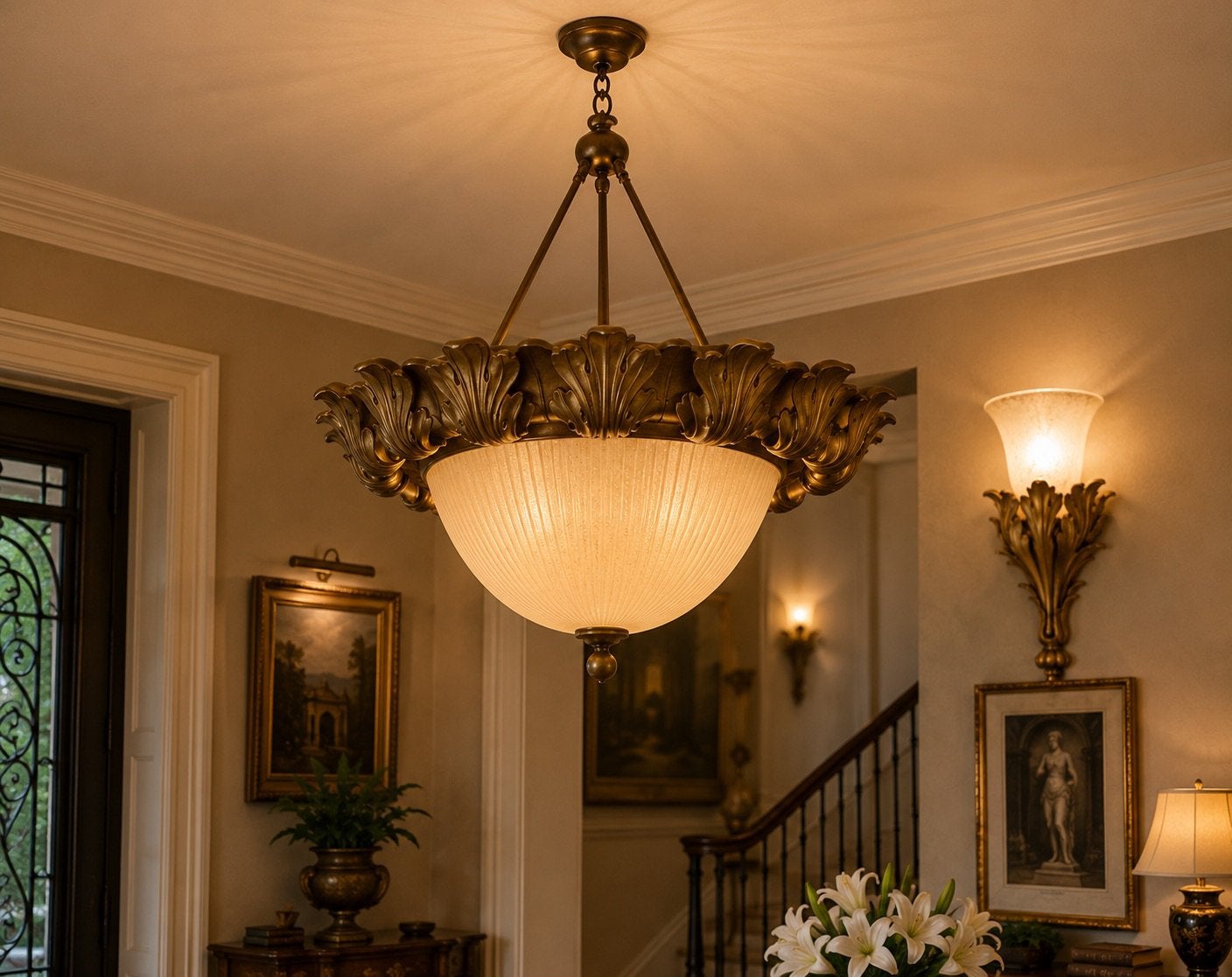 Exclusieve Italiaanse Design lamp | Vintage | Florentijns, Huis en Inrichting, Lampen | Hanglampen, Ophalen of Verzenden, Zo goed als nieuw