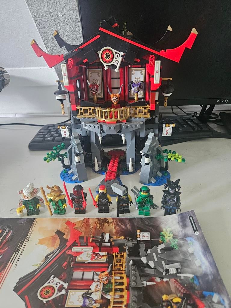 Lego ninjago 70643 temple of ressurection, Lego, Ophalen of Verzenden, Zo goed als nieuw, Ninjago