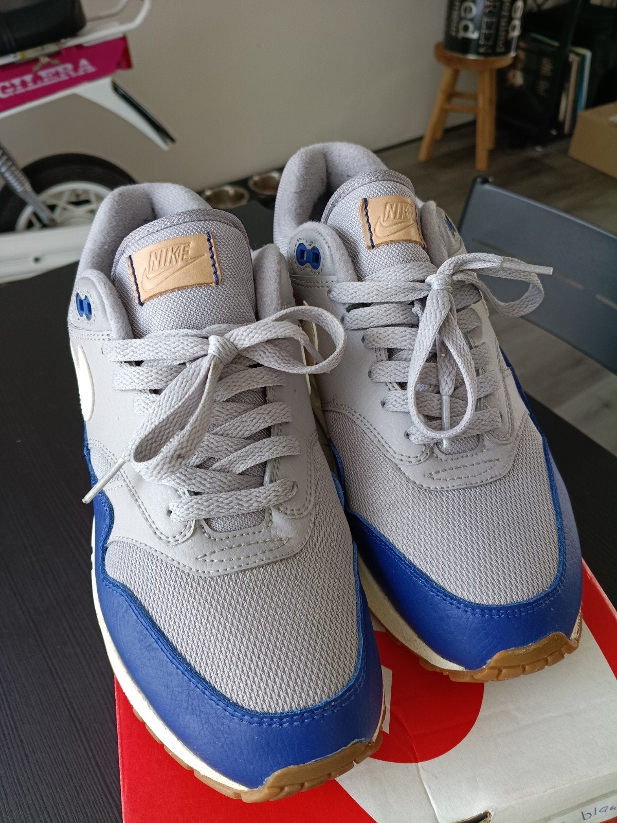 nike air max 1 maat 41  70 inclusief verzending, Kleding | Heren, Zwart, Nike, Ophalen of Verzenden, Zo goed als nieuw